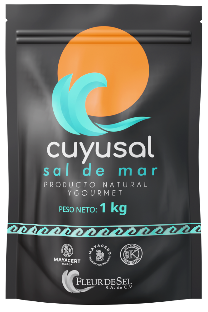 Línea de empaques Sal de Mar Tradicional Cuyusal